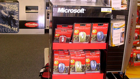 Microsoft 'Catch Some Color' Floorstand