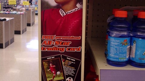 Walgreens Gatorade Endcap