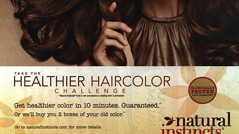 Clairol Natural Instincts Challenge FSI