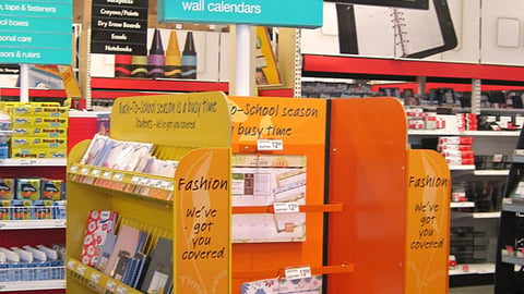 Office Depot 'Go Back Smarter' Pallet Display