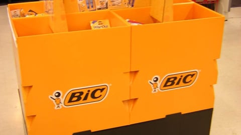 BIC Back-to-School Display