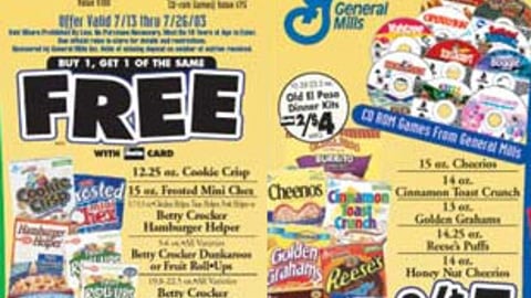 Price Chopper/General Mills Sweeps