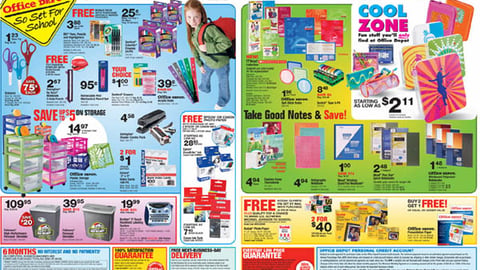 Office Depot Back-to-School Feature