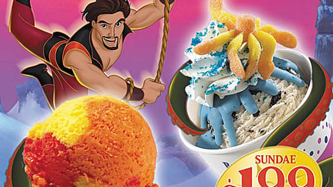 Sinbad Daringly Delicious Sign