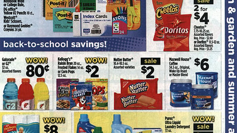 Dollar General 'Back-To-School Savings' FSI