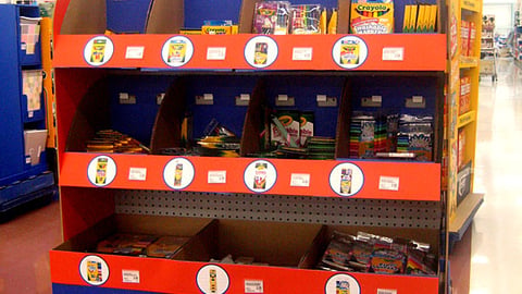Meijer Back-to-School Crayola Pallet