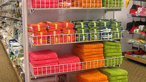 Sears 'Arrive' Towel Endcap