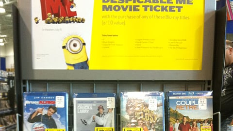 Best Buy 'Despicable Me' Incentive Header