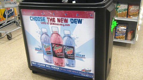 Mountain Dew 'Dewmocracy' Cooler