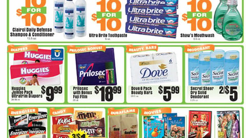 Shaw's '10 for $10' Feature