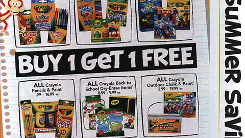 Toys "R" Us 'Wild for School' Front-Page Feature