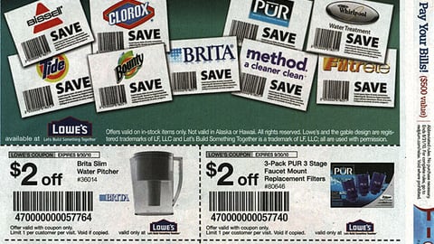 Lowe's Coupon Program FSI
