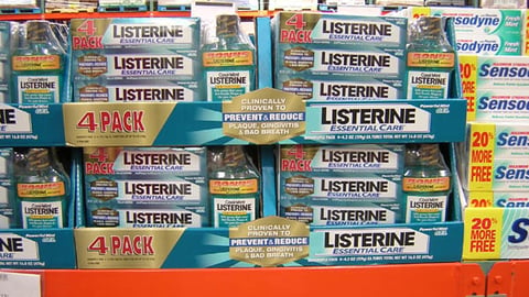 Listerine Shippers