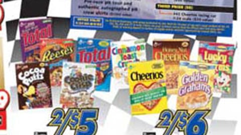 Price Chopper General Mills NASCAR Sweeps