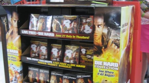 Wal-Mart 'Die Hard' Pallet