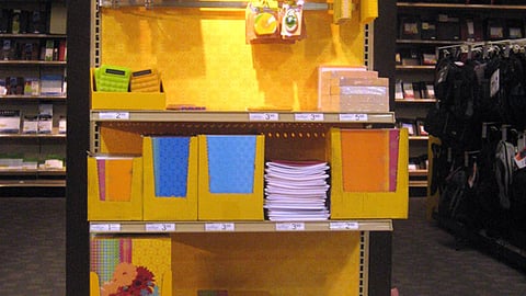 OfficeMax Flower Power Endcap