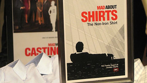 Banana Republic 'Mad About Shirts' Table Sign