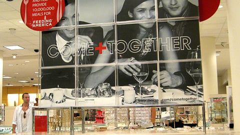 Macy's 'Come Together' Sign