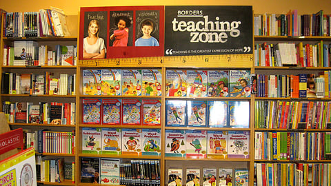 Borders 'Teaching Zone' Wall Display