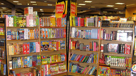 Borders Toys & Games Displays