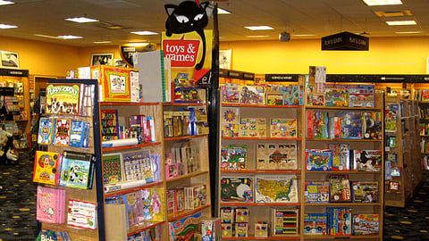 Borders Toys & Games Displays