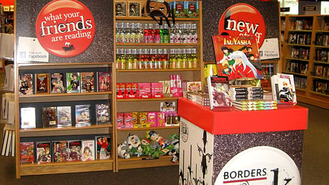 Borders 'Ink' Displays