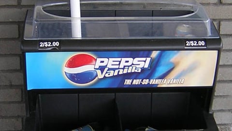 Pepsi Vanilla Merchandiser