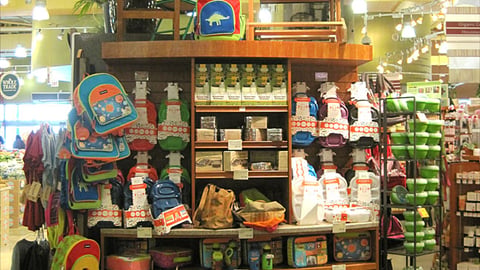 Whole Foods 'Pack To School' Endcap