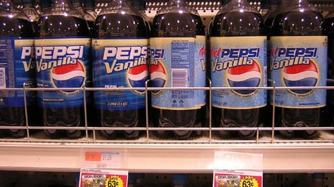 Pepsi Vanilla Display