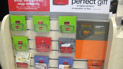 JCPenney Rewards Program Header