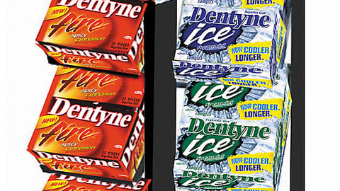 Dentyne Fire/Ice Countertop