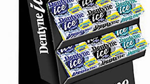 Dentyne Fire/Ice Floorstand
