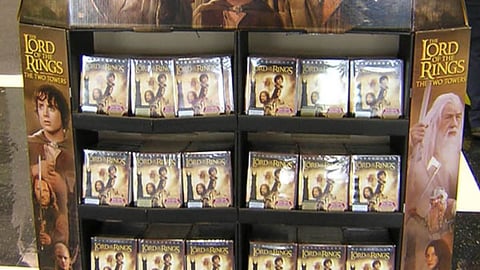 'The Two Towers' Half-Pallet Display