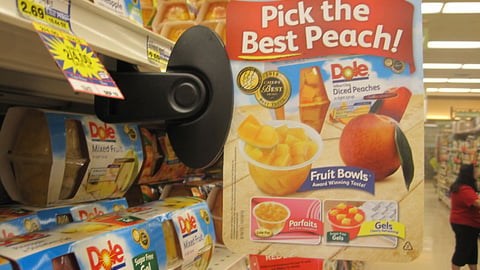 Dole Shelf Talker