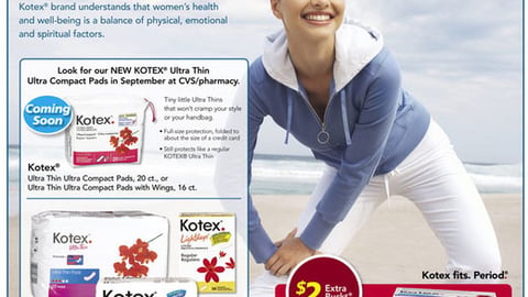 CVS Kotex Feature