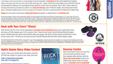 'Seventeen' Check It Out! Print Ad