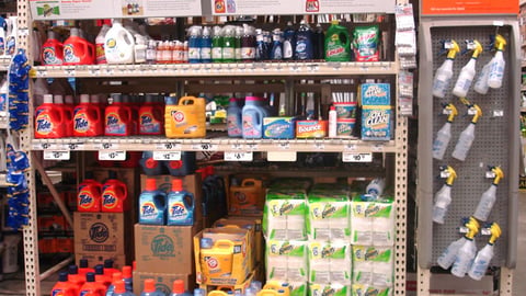 Home Depot Cleaning Supplies Merchandising