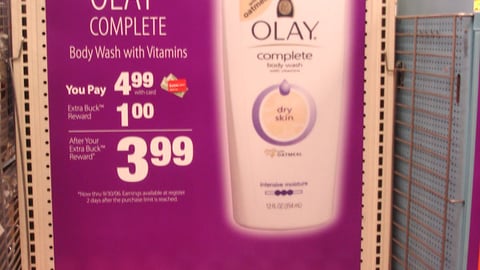 CVS/Olay 'Beauty Sale' Endcap