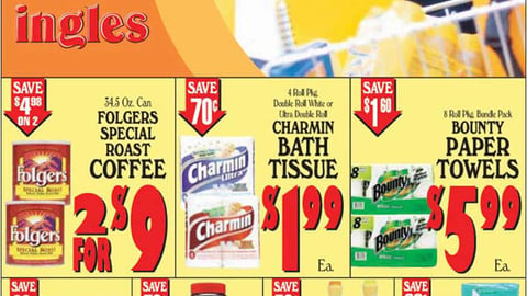 Ingles/P&G brandSaver Feature Ad