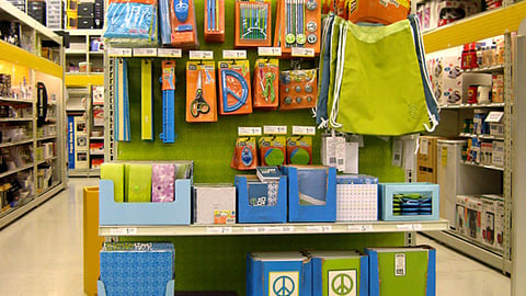 OfficeMax Peace Out Endcap