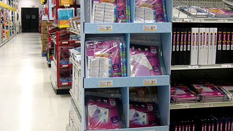 Avery OfficeMax Back-to-School Floorstand