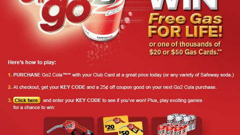 Safeway Guzzle Sweeps Feature