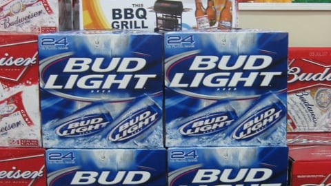 ShopRite/Bud Sweeps Sign