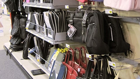Best Buy Backpack Aisle