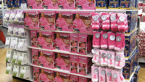 Bed Bath & Beyond Snuggie Merchandising