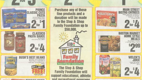 Stop & Shop 'Sensible Solutions' Feature