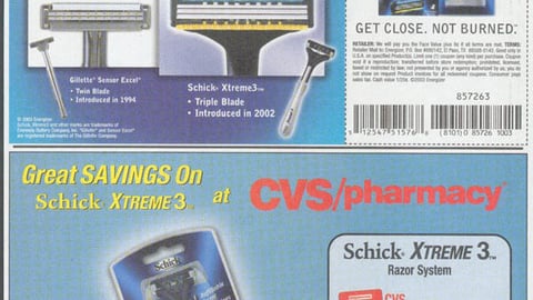 CVS/Schick Co-Equity FSI