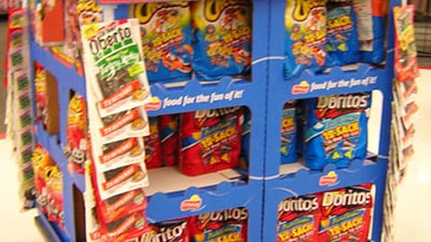 Frito-Lay "Tailgate" Pallet Display