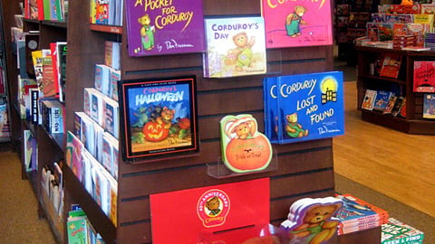 Barnes & Noble 'Corduroy' Endcap