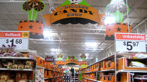 Walmart 'Candy Shop' Aisle
